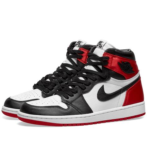 Air Jordan 1 Retro High Og W Black White And Varsity Red End Fr