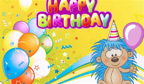 Free Animated Birthday Cards For Kids Happy Birthday Images Wishes