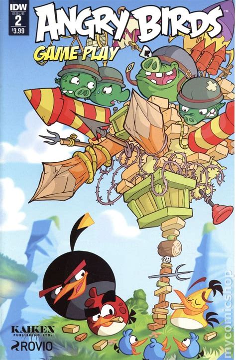 Angry Birds Game Play 2017 Idw Publishing Comic Books