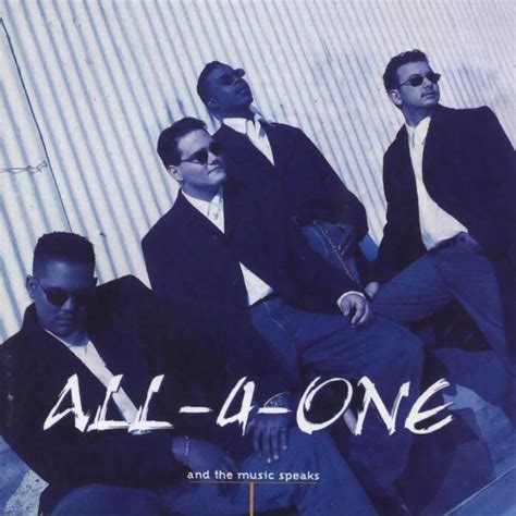 Carátula Frontal De All 4 One And The Music Speaks Portada