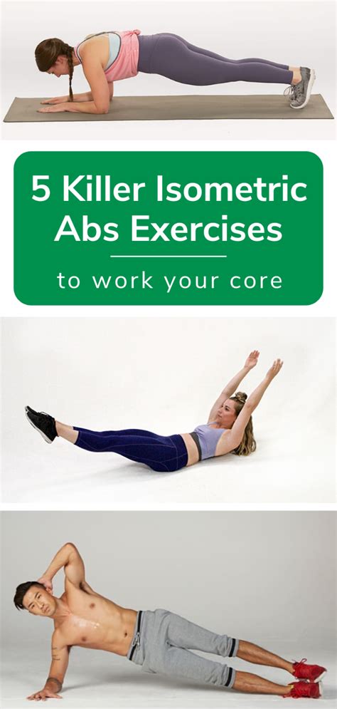 Killer Isometric Abs Exercises To Work Your Core Openfit