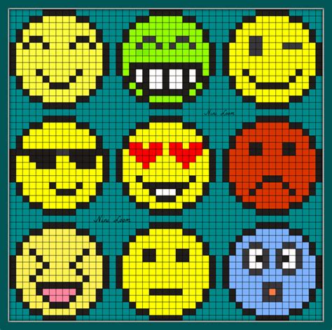 Pixel Art Smiley