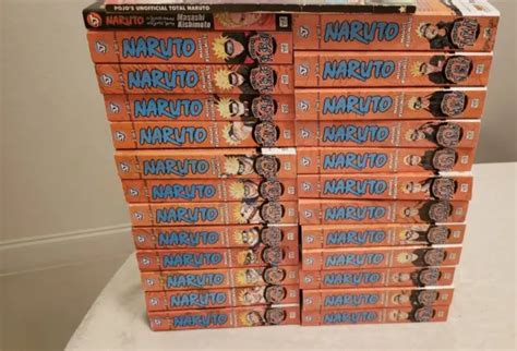 Naruto 3 In 1 Manga Edition Omnibus Vol 1 72 English Complete Set 320