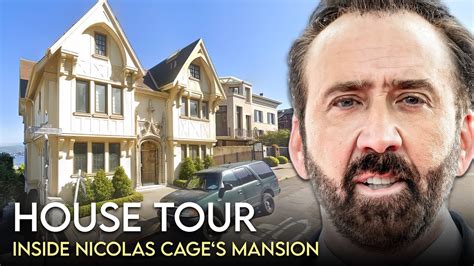 Nicolas Cage House Tour 10 Million Las Vegas Mansion And More Youtube