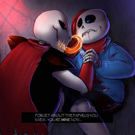 Pixiv is a social media platform where users can upload their works (illustrations, manga and novels). MINE (UF!Papyrus x UT!Sans) - Kiss and Stay! - Wattpad