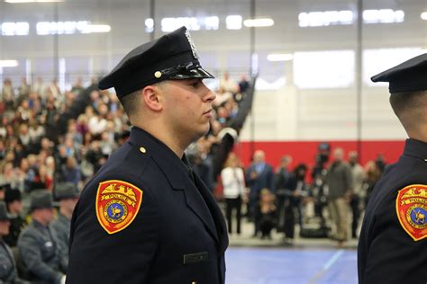 Police Officer Matias Ferreira | Today, most of the 59 recruits sworn