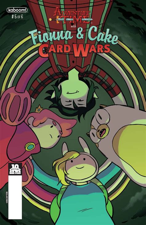 Sep151161 Adventure Time Fionna And Cake Card Wars 5 Of 6 Sub Wong