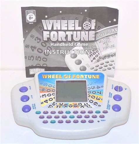 Parker Brothers Wheel Of Fortune Handheld Electronic Game 2005