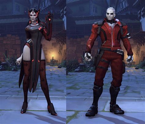Overwatch Halloween Skins Symmetras Vampire Skin Soldier 76s