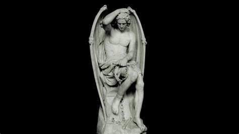 Lucifer Sculptures Guillaume Geefs Statue Lucifer Sculptures