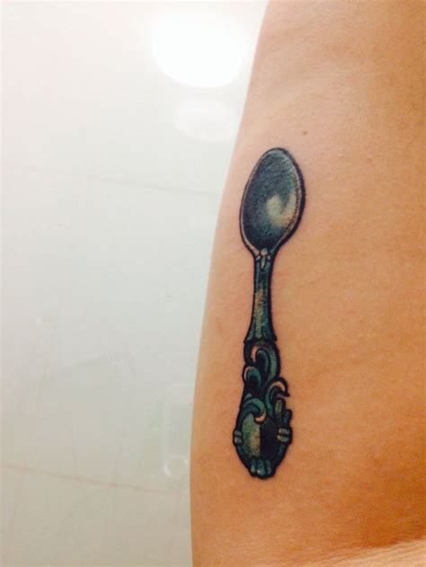 Spoon Tattoo Chef ️ Tattoos Cool Tattoos Piercings