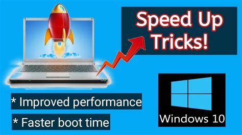 Learn How To Speed Up Laptop Windows 10 Computer Youtube