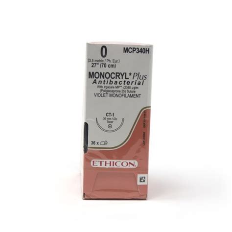 Monocryl Plus 10 Ag Ct 1 ½ Circ C36 Arkanum MÉxico