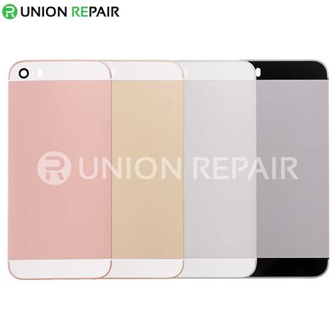 Aftermarket Replacement For Iphone Se Back Cover Without Logo