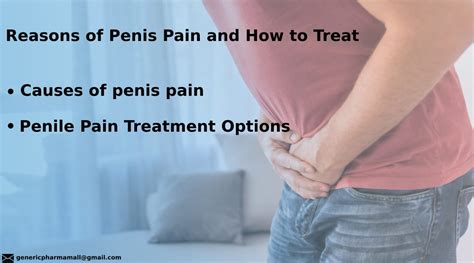 Penis Pain And How To Treat It The Problems Options Causes Treatment