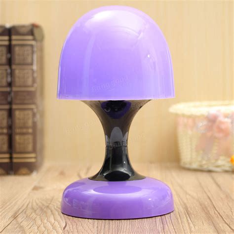 In the years before electricity, lamps used oil. LED Mini Touch Table Mushroom Bedside Lamp Night Light for ...