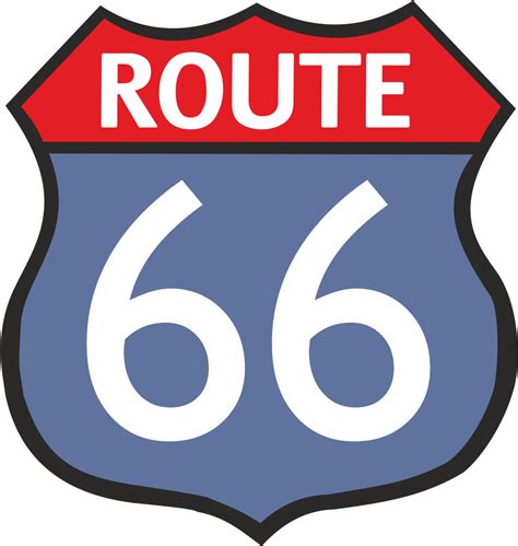 Route Route 66 Icon Clipart Full Size Clipart 2142367 Pinclipart