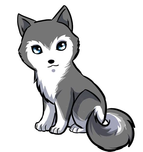 Wolf Clipart Kawaii Wolf Kawaii Transparent Free For Download On