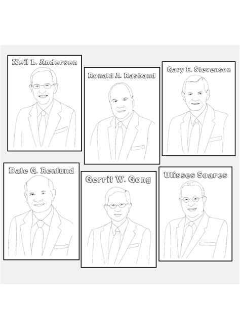 Lds General Conference 2023 Lds Prophet And Apostles Lds Printable