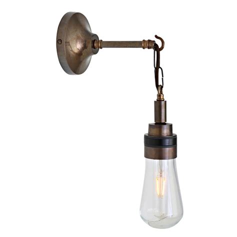 Lindby wandleuchte, wandlampe bad 'ziva' (spritzwassergeschützt) (modern) in chrom aus metall u.a. Badezimmer-Wandlampe mit Kette, IP65 von Aire Lighting ...