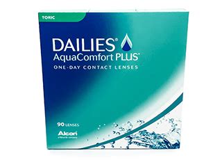 Dailies Aquacomfort Plus Toric Pack Contact Lenses Reviews