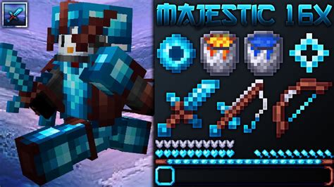 Majestic 16x Mcpe Pvp Texture Pack By Hydrogenate Youtube