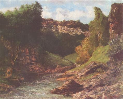 Reproducciones De Arte Paisaje Rocoso 1862 De Gustave Courbet 1819