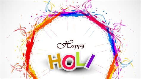Circle Colorful Happy Holi Wallpapers 3840x2160 1275165