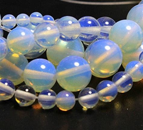 Round Opal Natural Stone Beads 4mm 6mm 8mm 10mm 12mm 15 Inches Etsy