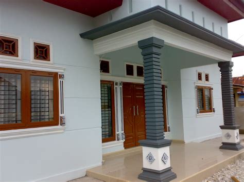 Desain tiang teras rumah mewah bulat 1 lantai dan 2 lantai. relief teras rumah: Relief Rumah & jenis nya