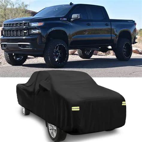 Pickup Truck Cover Waterproof Sun Dust Uv Protector For Chevrolet