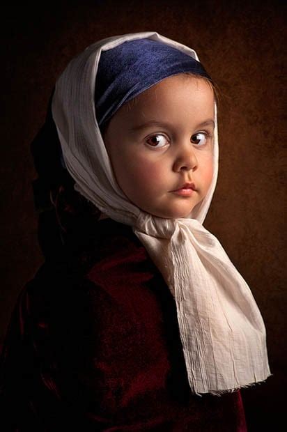 Portraits Of A Daughter In The Style Of Old Master Paintings Petapixel