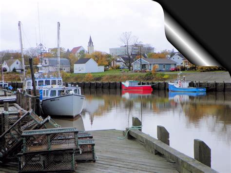 Lobster Boats In Glace Bay Cape Breton Island Places Around The
