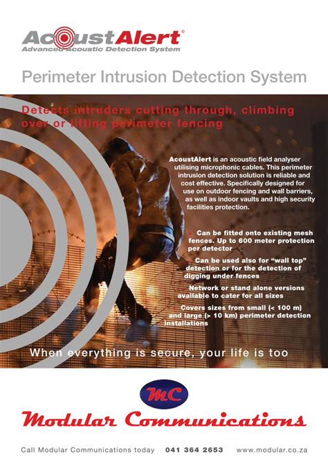 Perimeter Intrusion Detection System€ · Perimeter Intrusion Detection