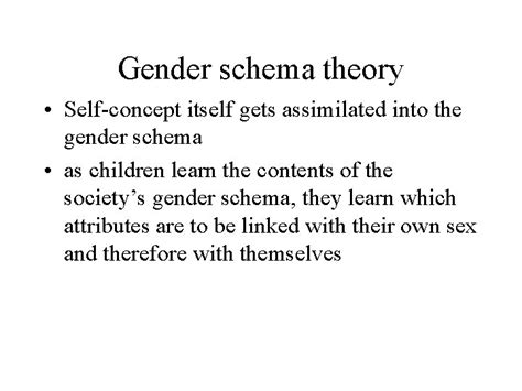 Gender Identity Gender Identity Gender Sexuality Gender Schema