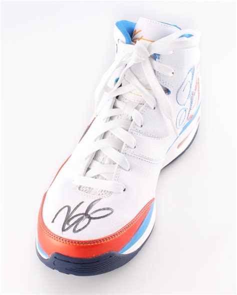 Because he belongs to history. Kevin Durant Signed Nike KD 35 Air Max Penny Right Shoe ...