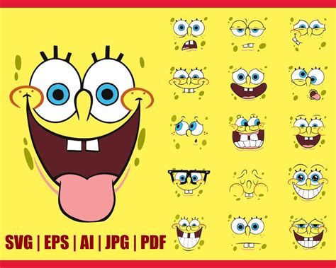 Free Free Spongebob Birthday Svg Free 325 SVG PNG EPS DXF File