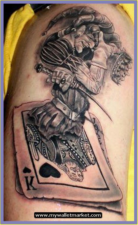 Top 87 playing card & poker tattoo ideas 2020 inspiration guide. Awesome Tattoos Designs Ideas for Men and Women: Awesome Circle Tattoos Shoulder for Girls and ...