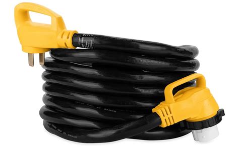 Camco Powergrip 25 Foot Camperrv Cord With 50m50f 90
