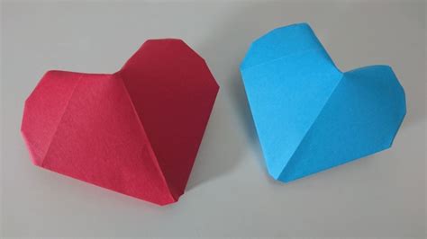Como Hacer Un Corazón Hinchable De Papel Origami Fácil Para