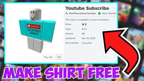 Roblox How To Make Your Own Shirt Free No Premium 2021 Youtube