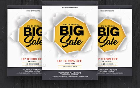 23 Big Sale Flyer Templates Free And Premium Downloads