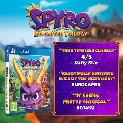Spyro Reignited Trilogy For Playstation 4 Buy Best Price In Saudi