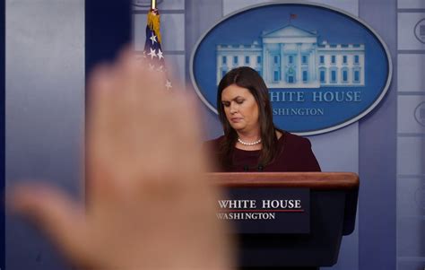 Sarah Huckabee Sanderss Stunning Non Denial That Trump Used The N Word The Washington Post