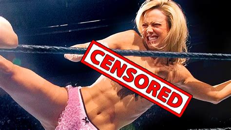 BANNED Most INAPPROPRIATE Matches In WWE History YouTube