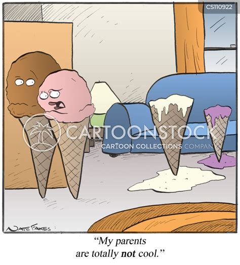 Ice Cream Cone Cartoons And Comics Funny Pictures From CartoonStock