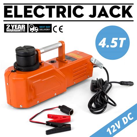 12v Hydraulic Floor Jack Electric Car Lift 9900lbs Heavy