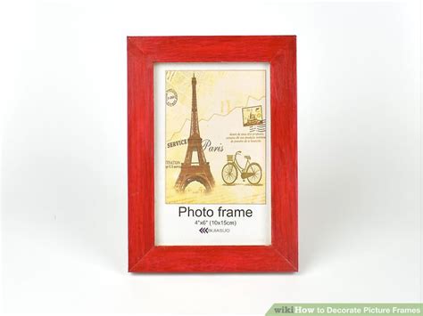3 Easy Ways To Decorate Picture Frames Wikihow Fun