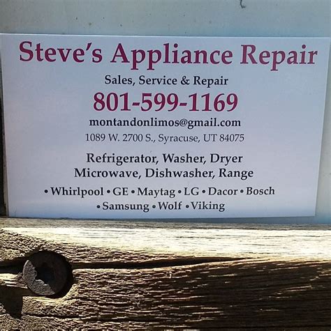 Steves Appliance Repair