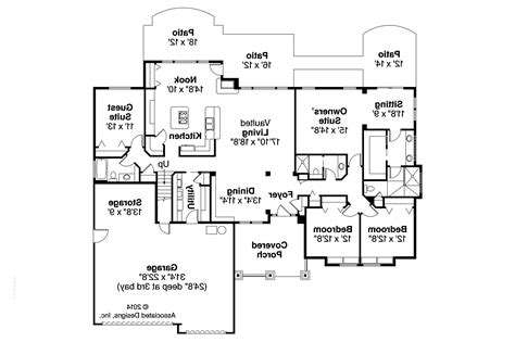 Craftsman House Plans Pinedale Associated Designs Jhmrad 7745